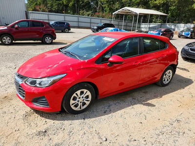3G1BC6SM1KS****** 2019 Chevrolet Cruze