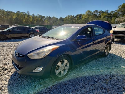 KMHDH4AE3DU****** 2013 Hyundai Elantra