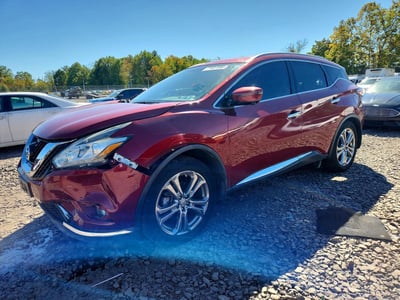 5N1AZ2MH9HN****** 2017 Nissan Murano