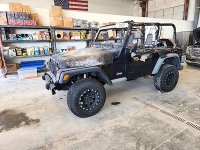 1J4FY29P7VP****** 1997 Jeep Wrangler
