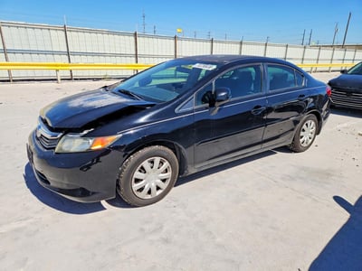 2HGFB2F50CH****** 2012 Honda Civic