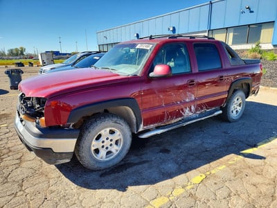 3GNEK12Z36G****** 2006 Chevrolet Avalanche