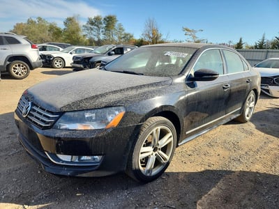 1VWCN7A3XCC****** 2012 Volkswagen Passat