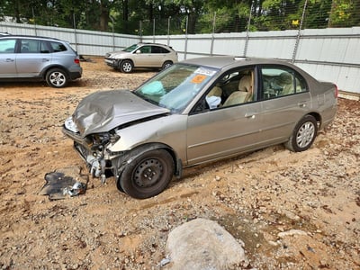 2HGES16535H****** 2005 Honda Civic