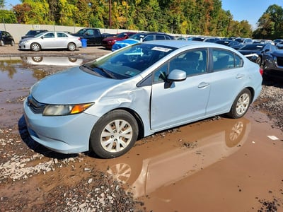 2HGFB2F59CH****** 2012 Honda Civic
