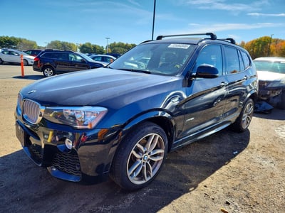 5UXWX9C32H0****** 2017 BMW X3