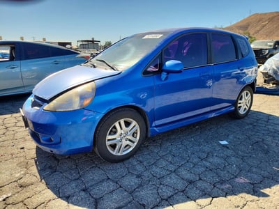 JHMGD37637S****** 2007 Honda Fit