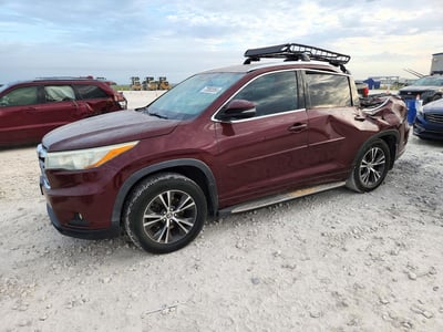 5TDKKRFH3GS****** 2016 Toyota Highlander