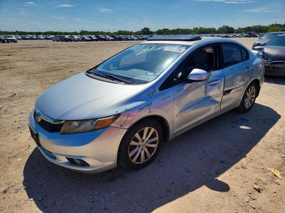 2HGFB2F87CH****** 2012 Honda Civic