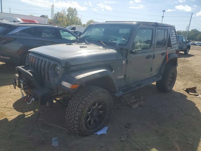 1C4HJXDG3JW****** 2018 Jeep Wrangler