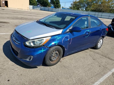 KMHCT4AE2HU****** 2017 Hyundai Accent
