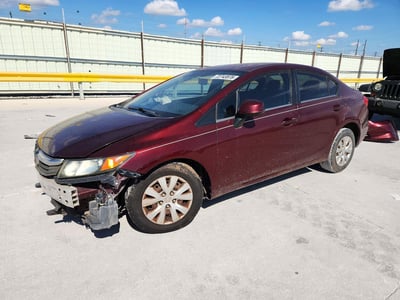 2HGFB2F54CH****** 2012 Honda Civic