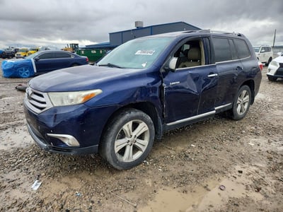 5TDYK3EH7CS****** 2012 Toyota Highlander