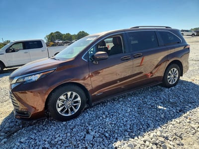 5TDBSKFC7MS****** 2021 Toyota Sienna Hybrid