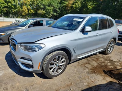 5UXTR7C53KL****** 2019 BMW X3