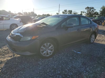 2HGFB2F56CH****** 2012 Honda Civic