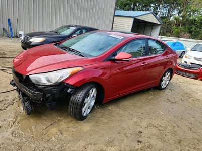 KMHDH4AE2CU****** 2012 Hyundai Elantra