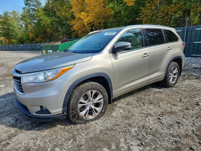 5TDJKRFH2ES****** 2014 Toyota Highlander