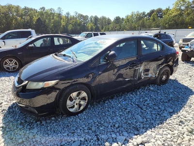 2HGFB2F54DH****** 2013 Honda Civic