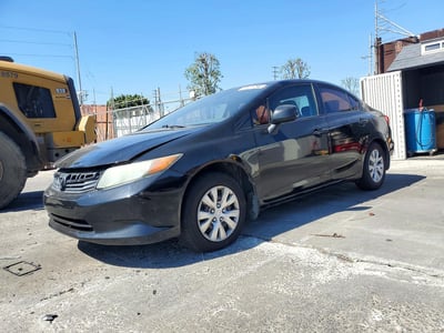 2HGFB2F59CH****** 2012 Honda Civic
