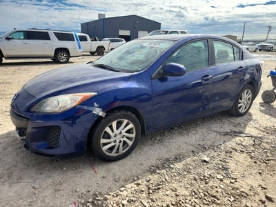 JM1BL1VG9C1****** 2012 Mazda 3