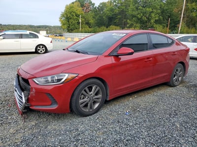 5NPD84LF6JH****** 2018 Hyundai Elantra