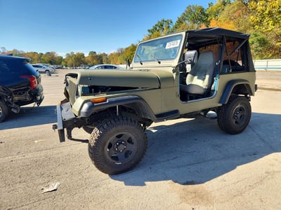 1J4FY29S6PP****** 1993 Jeep Wrangler