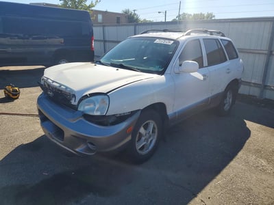KM8SB12B44U****** 2004 Hyundai Santa Fe