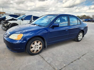 2HGES26761H****** 2001 Honda Civic
