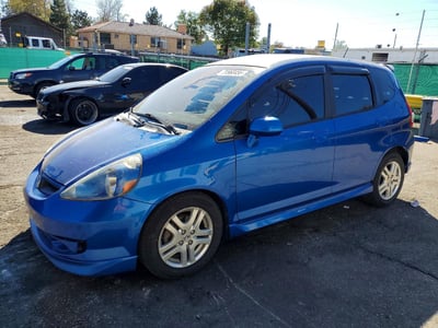 JHMGD38677S****** 2007 Honda Fit