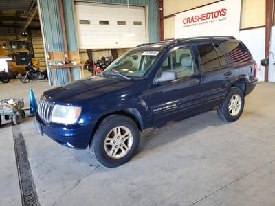 1J8GW48S52C****** 2002 Jeep Grand Cherokee
