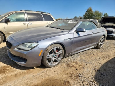 WBALZ3C5XCD****** 2012 BMW 6 Series