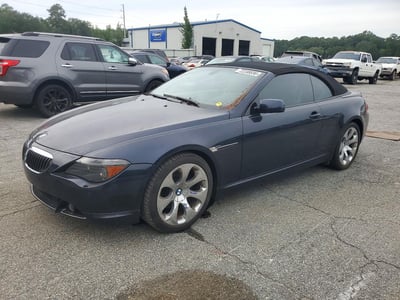 WBAEK13587C****** 2007 BMW 6 Series