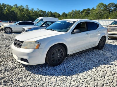 1C3CDZAG1CN****** 2012 Dodge Avenger
