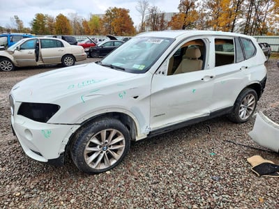 5UXWX9C51E0****** 2014 BMW X3