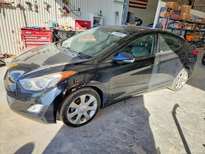 KMHDH4AE2DU****** 2013 Hyundai Elantra
