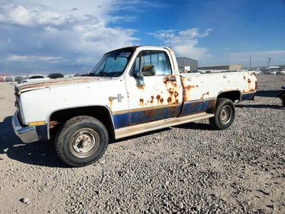 1GCGK24M5FJ****** 1985 Chevrolet K20