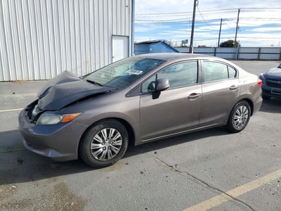 2HGFB2F54CH****** 2012 Honda Civic