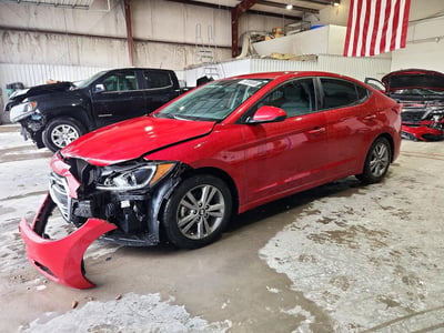 5NPD84LF2JH****** 2018 Hyundai Elantra