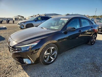KMHLN4AJXPU****** 2023 Hyundai Elantra Hybrid