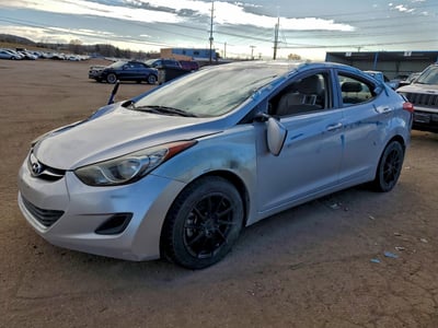 KMHDH4AEXDU****** 2013 Hyundai Elantra