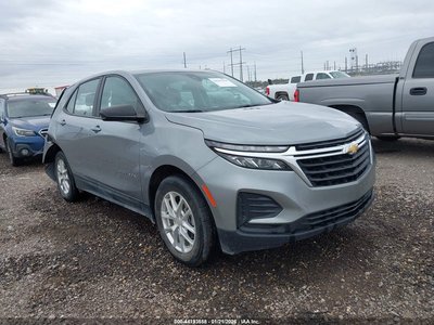 3GNAXHEGXRL****** Salvamento y Destrozados 2024 Chevrolet Equinox en Lafayette