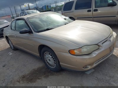 2G1WW12E1Y9****** 2000 Chevrolet Monte Carlo