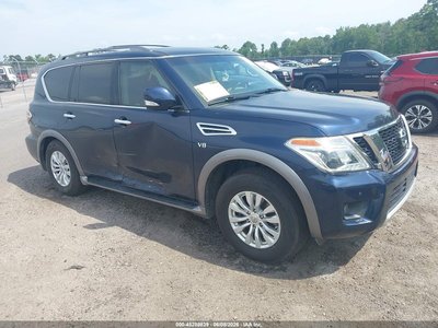 JN8AY2NC4H9****** Salvamento y Destrozados 2017 Nissan Armada en Lexington
