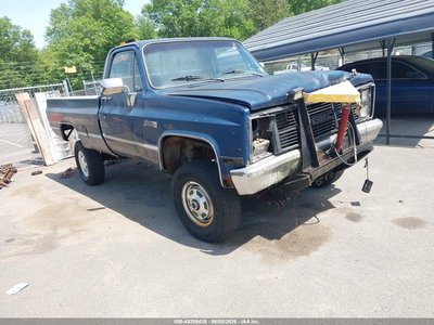 1GTGK24M9GF****** 1986 GMC C/K Pickup