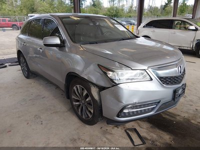 5FRYD4H44GB****** 2016 Acura MDX