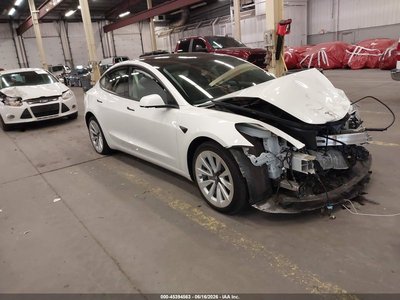 5YJ3E1EB6NF****** 2022 Tesla Model 3