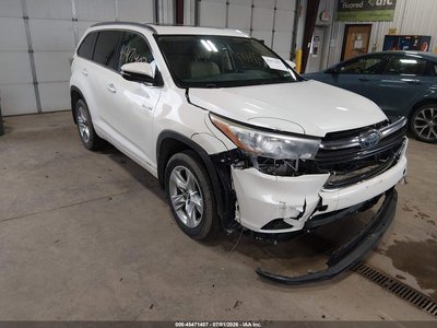 5TDDCRFH0GS****** 2016 Toyota Highlander Hybrid