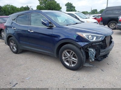 5XYZUDLB1JG****** 2018 Hyundai Santa Fe