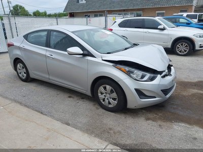 KMHDH4AE1GU****** 2016 Hyundai Elantra